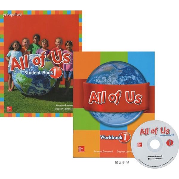 ↂ McGrawHill Children s English Textbook All Of Us 1 Student Book and