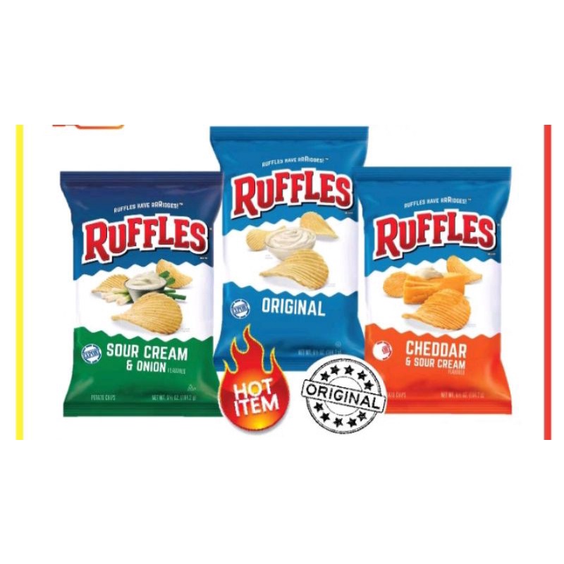 Ruffles Potato Chips 184g(Export) Shopee Philippines
