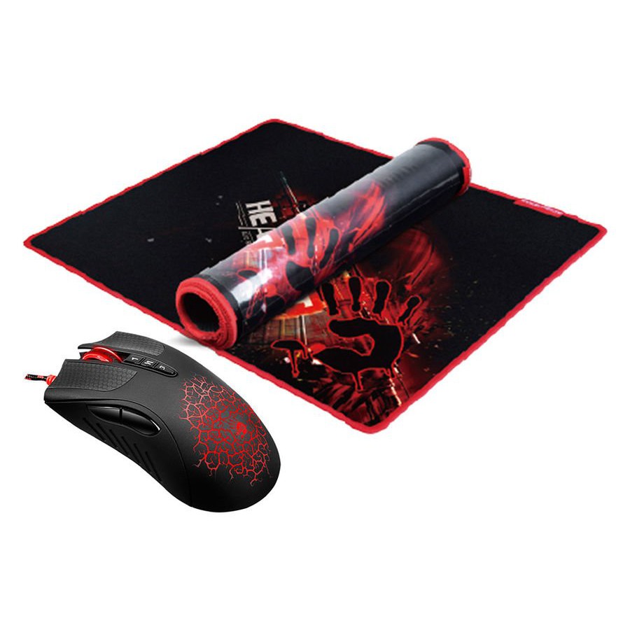 A4tech A9071 Bloody Mouse and Pad Combo Shopee Philippines
