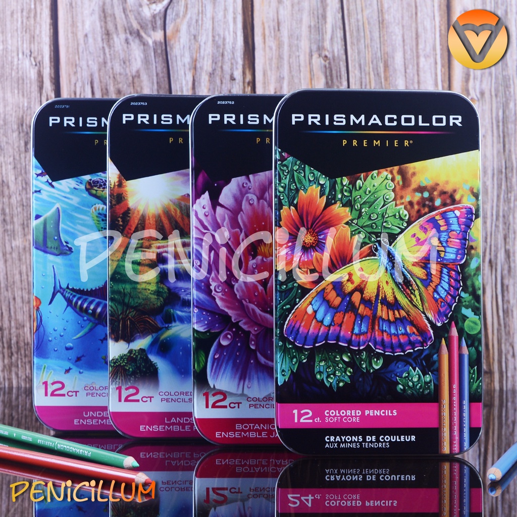 PRISMACOLOR Premier Soft Core Colored Pencil Set Assorted 12 Colors