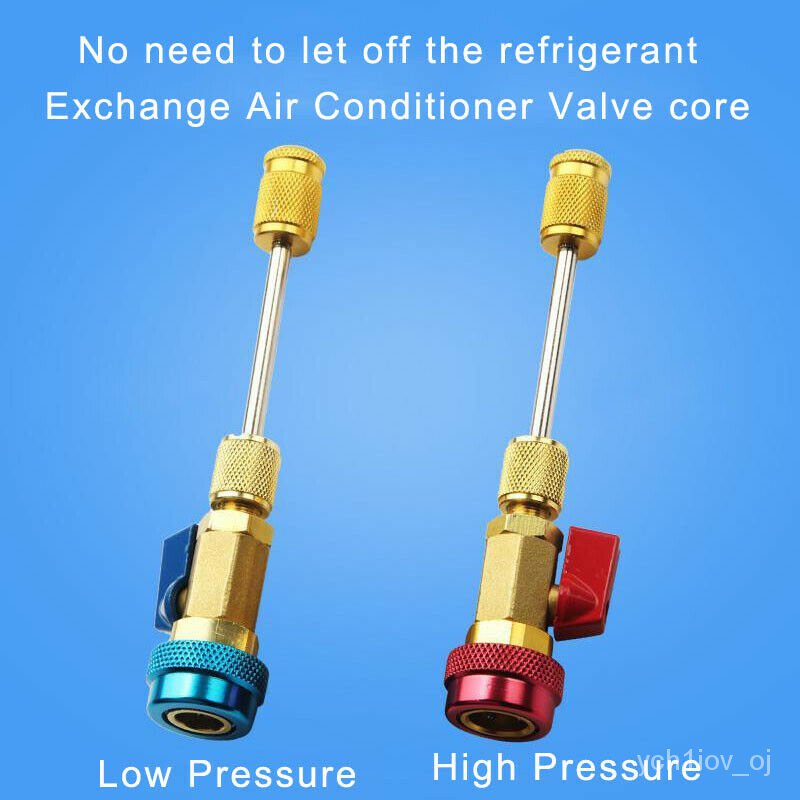 Special Tool Car Air Conditioner Valve Tip core replacement No R134a gas refrigerant Leak Tool