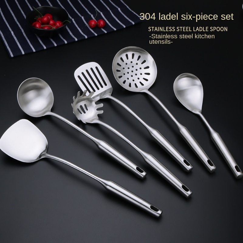 Hindi kinakalawang na asero kitchenware spatula isang mahabang hawakan