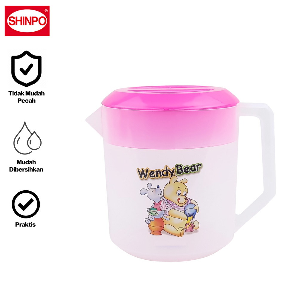 Shinpo Plastic Water Kettle 1.4 L Eskan Primero Water Jug Drinking Water Place SPOSIP916S