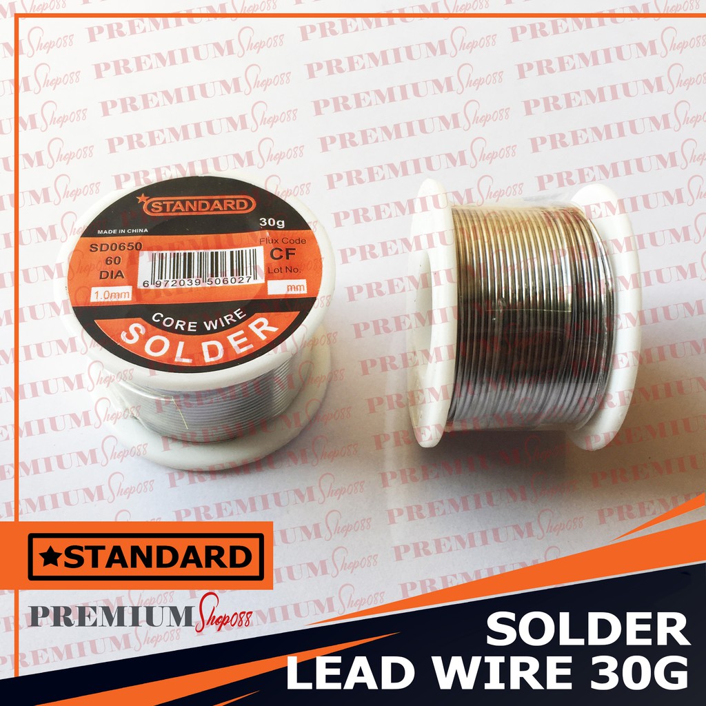 Standard Soldering Iron Lead Solder Core Lead Wire 30G 60 CF 1mm
