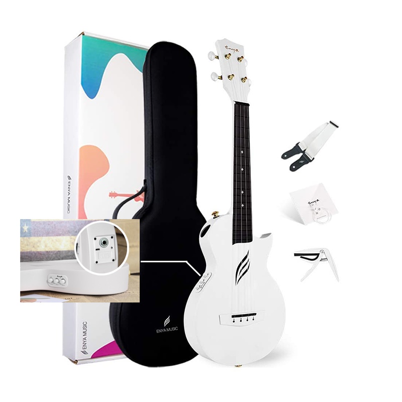 Enya Concert AcousticPlus Nova U / OR EQ 23 inch ukulele kit with case Shopee Philippines
