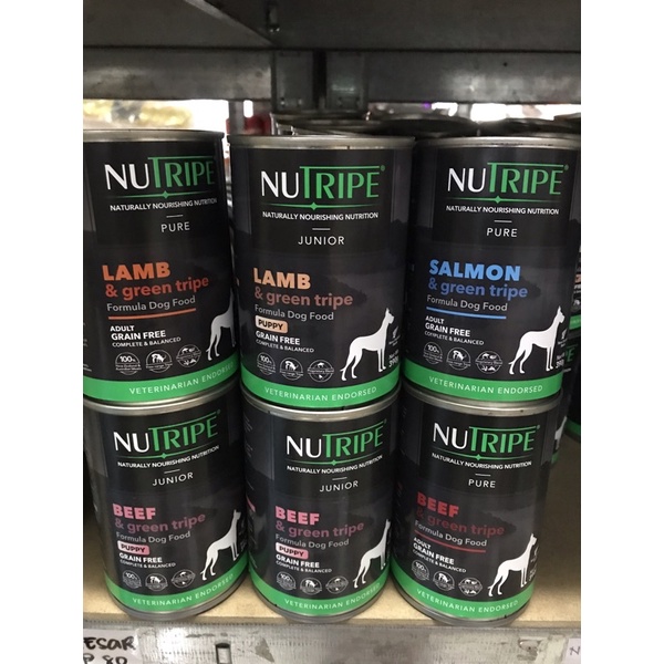 Nutripe Canned Dog Food Grain Free 390 g Shopee Philippines