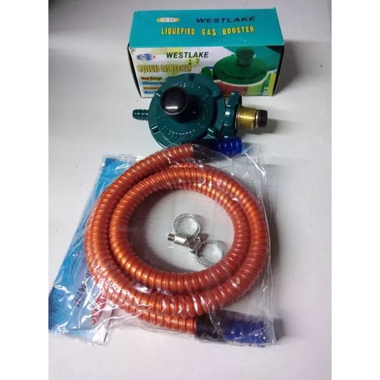 Jennysy1978 Universal LPG Gas Stove Regulator and Hose regulator with 2