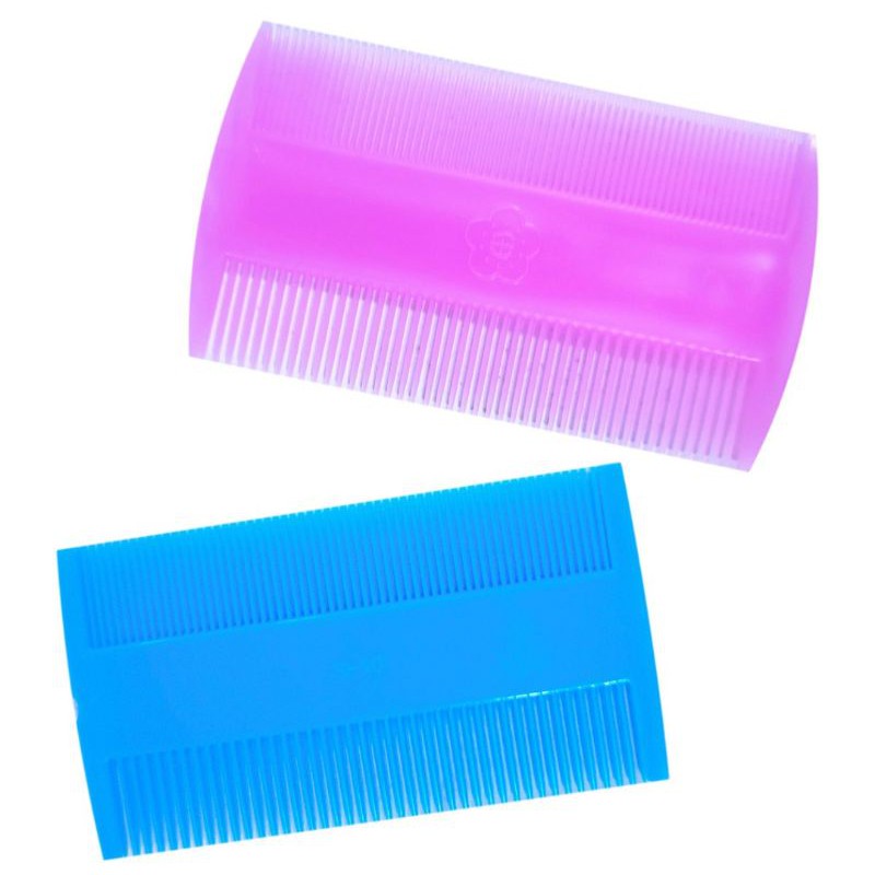 Plastic Hair Harrow Suyod Fine Tooth Lice Nit Comb For Hygiene Kit Combs Assorted Color Shopee