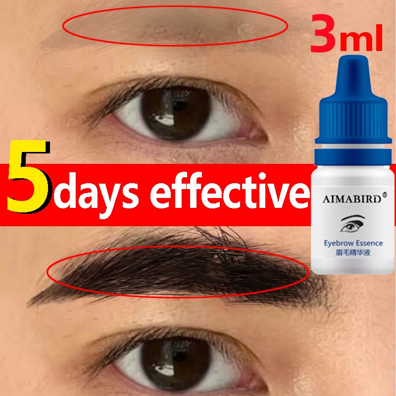 3ml eyebrow growth grower liquid eyelash growth serum thick eyebrow