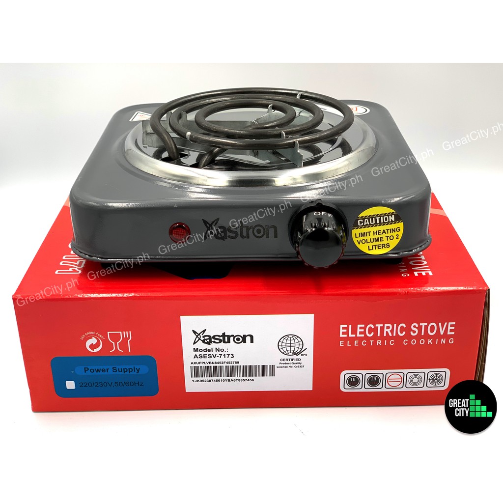 Astron/Techwoo Single Burner Electric Stove ES171 / ES173 Shopee