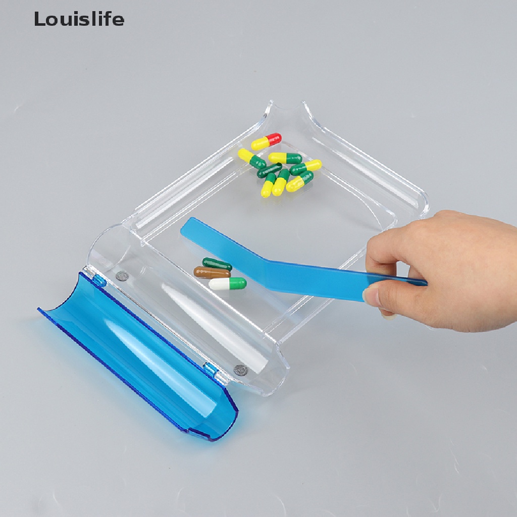 LLPH Plastic Pills Splitters Counting Tray Pills Counter Dispenser