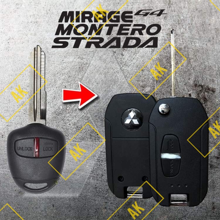 🇵🇭 Montero Mirage Strada Flip Key Conversion Kit Shopee Philippines