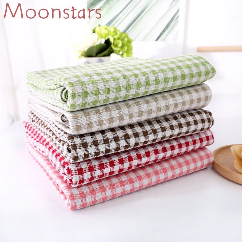 Split Nordic Fresh Cotton Linen Study Table Cloth Art Square Cover
