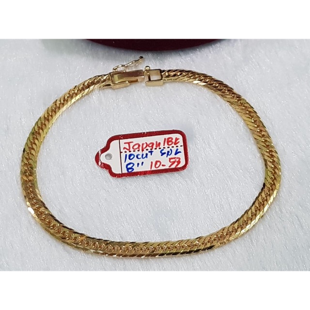 18K Japan Gold Bracelet Shopee Philippines