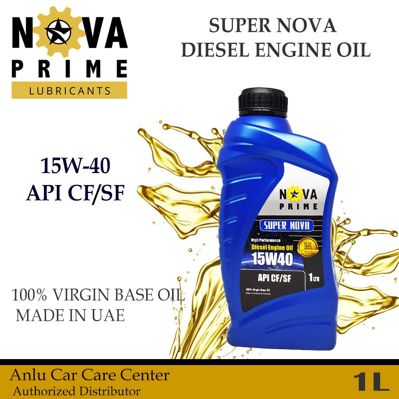 NOVA PRIME Super Nova High Performance Diesel Engine Oil 15W40 (1L