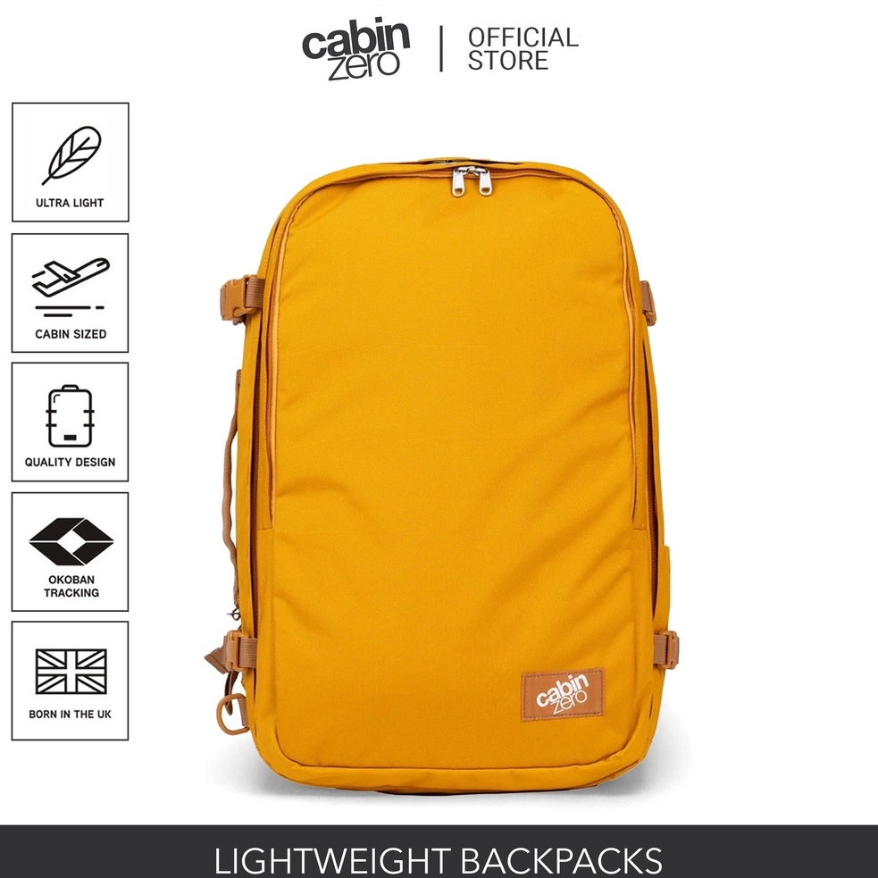 CabinZero Classic Pro 42L Hand Carry Luggage Travel Bag Shopee Philippines