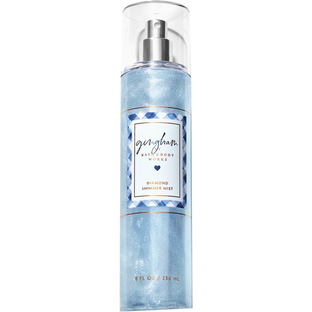 Melva Collezione /Bath & Body Works/Gingham Diamond Shimmer Mist 236ml
