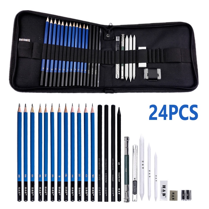 71/145Pcs Drawing Sketch Set Professional Art Set With Sketch Graphite