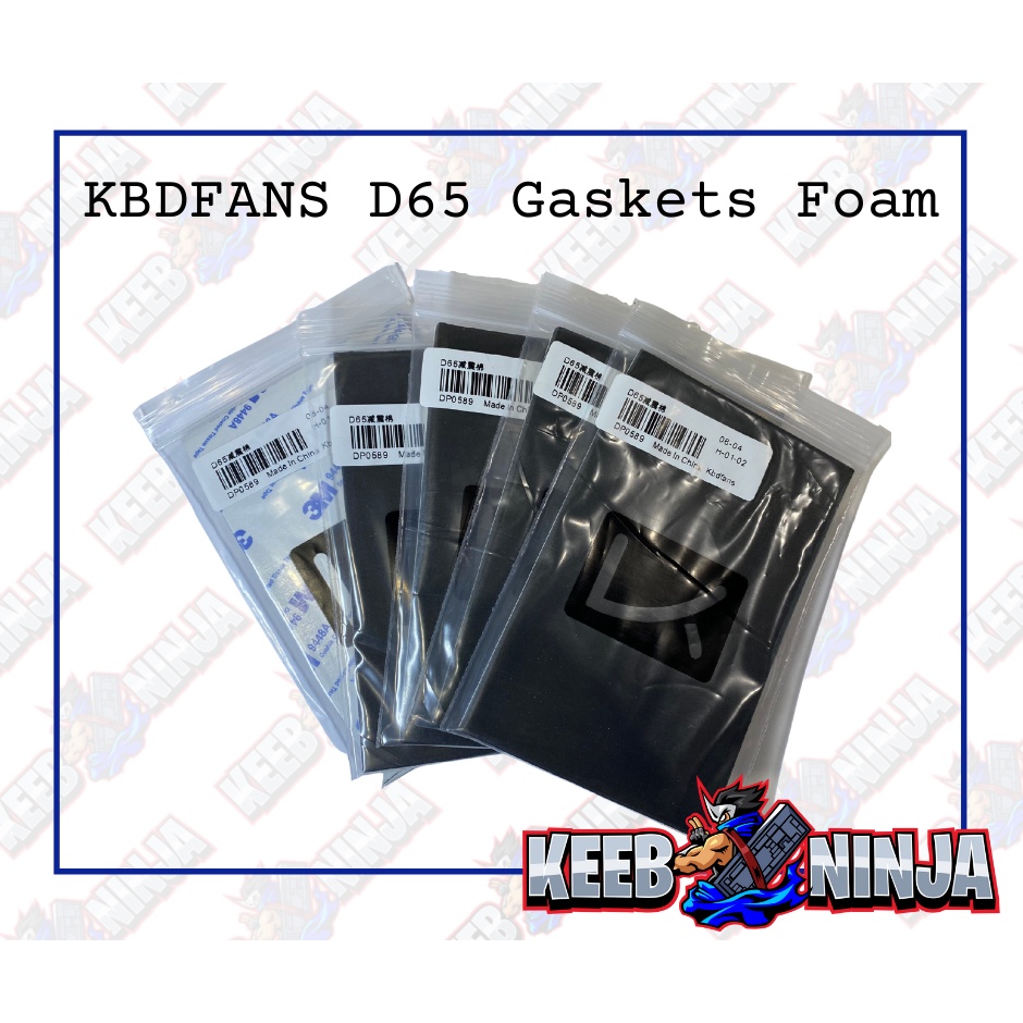 KBDFANS D65 Gaskets Foam (16 gaskets) Shopee Philippines