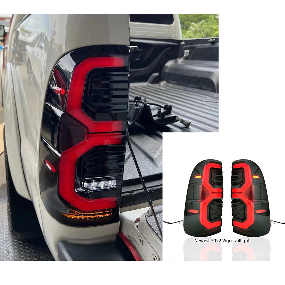 Newest Hilux Vigo Tail lights 2022 Revo Shape Tail lamp for Hilux vigo