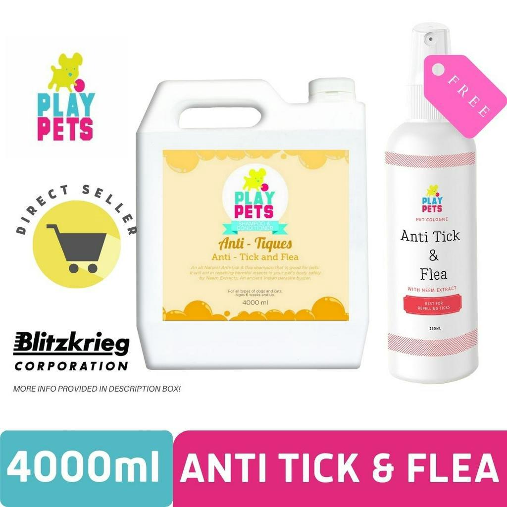 Play Pets Shampoo and Conditioner 4L Shopee Philippines