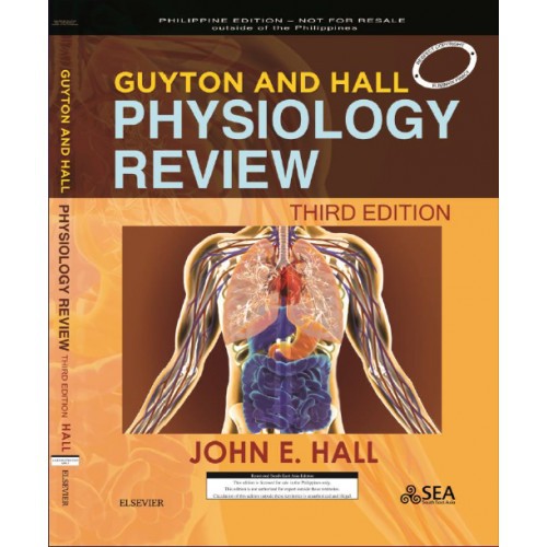 Guyton and Hall Physiology Review by John Hall (3rd Edition) Shopee Philippines
