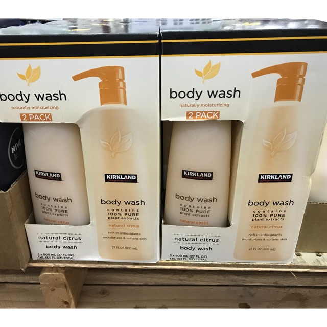 Buy 1 Take 1 Kirkland Body Wash 800ml Shopee Philippines