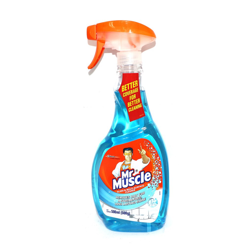 MR. MUSCLE GLASS CLEANER 500ml Shopee Philippines