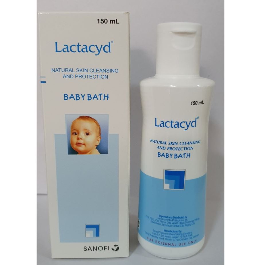 Lactacyd Baby Bath 150 ml Natural Skin Cleansing and Protection