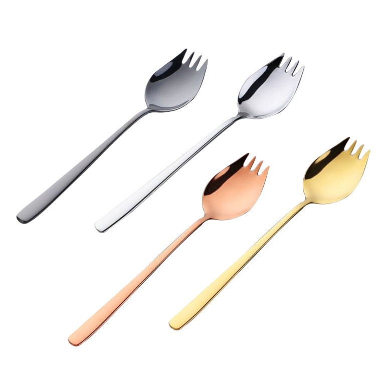 High Quality Stainless Steel Salad Spork Metal Spork Shopee Philippines