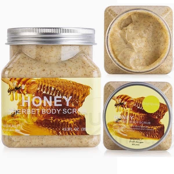 Wokali HONEY SHERBET BODY SCRUB Shopee Philippines
