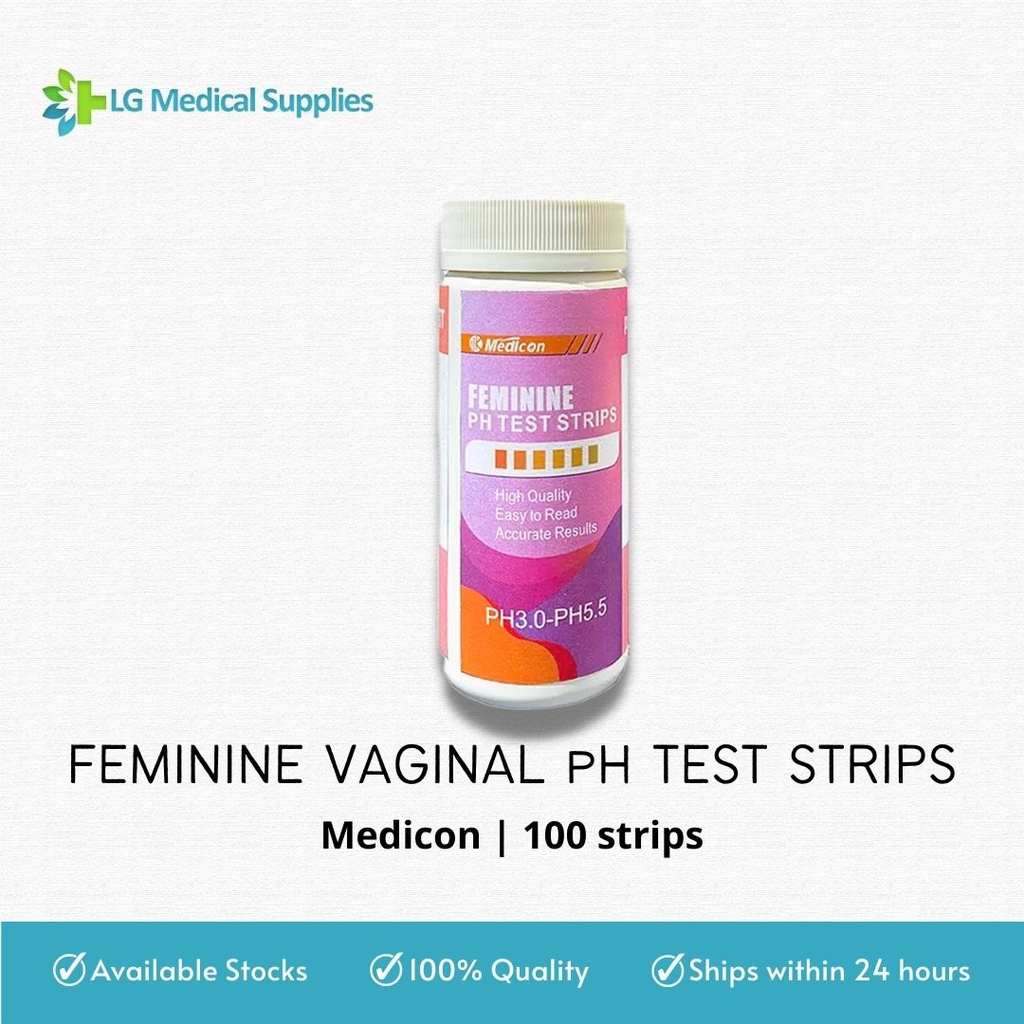 Medicon Vaginal Health Feminine pH Test Strips, Monitor and Prevent