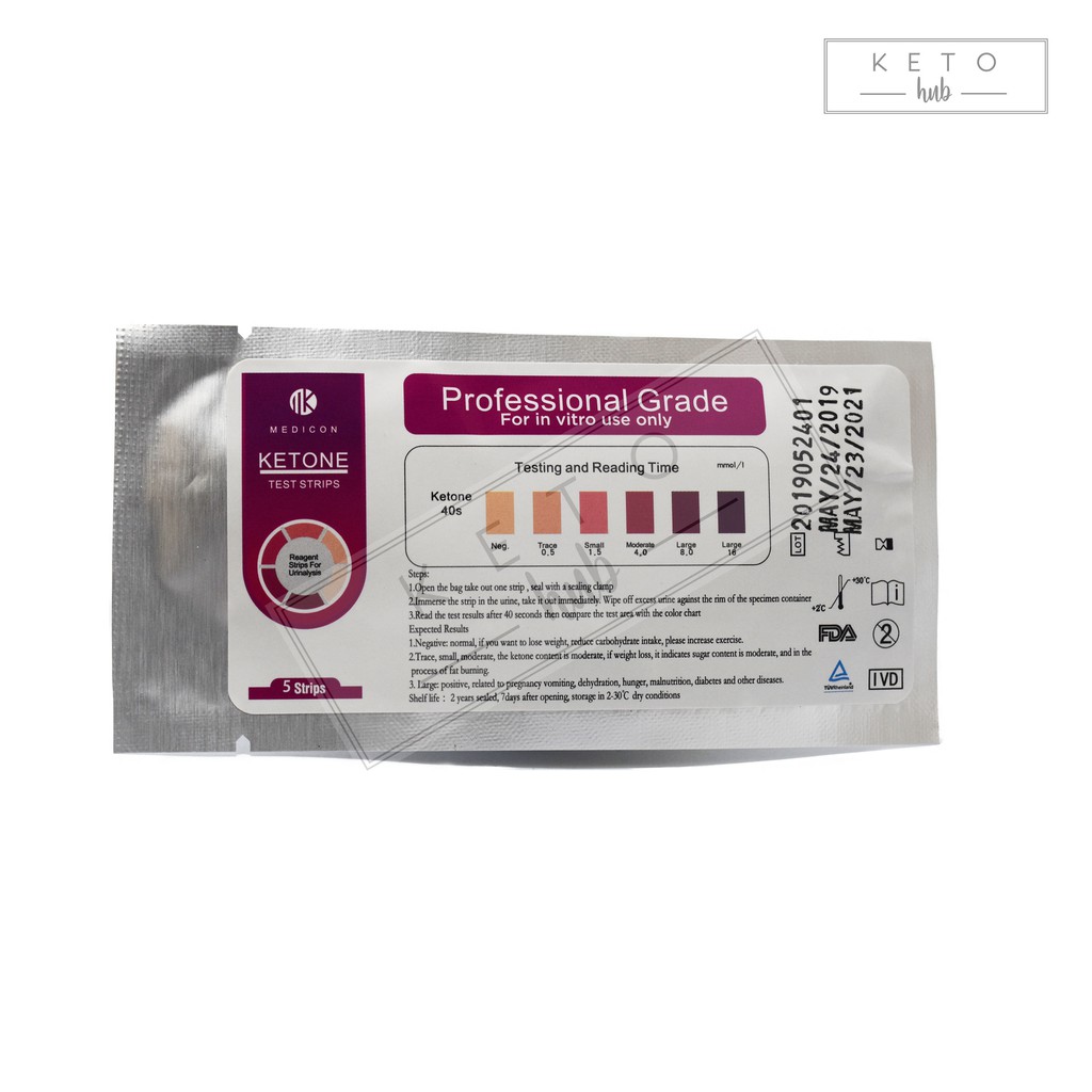 Medicon Ketone Test Strip Shopee Philippines
