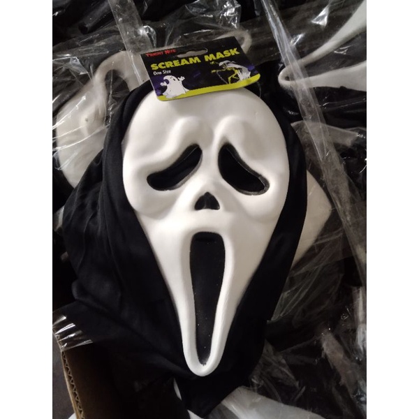 Ghost Scream Mask made in UK High Quality Halloween mask ghost face