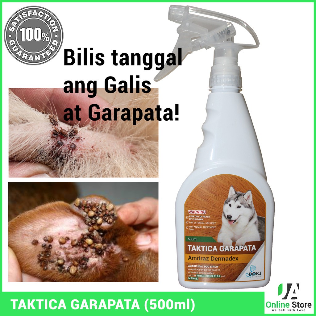 tick and flea remover ★Amitraz Dermadex TAKTICA GARAPATA Medication