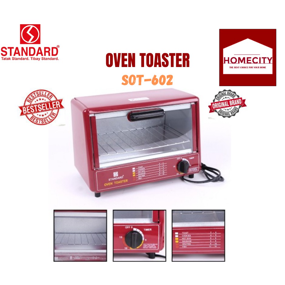 STANDARD OVEN TOASTER SOT602 Shopee Philippines
