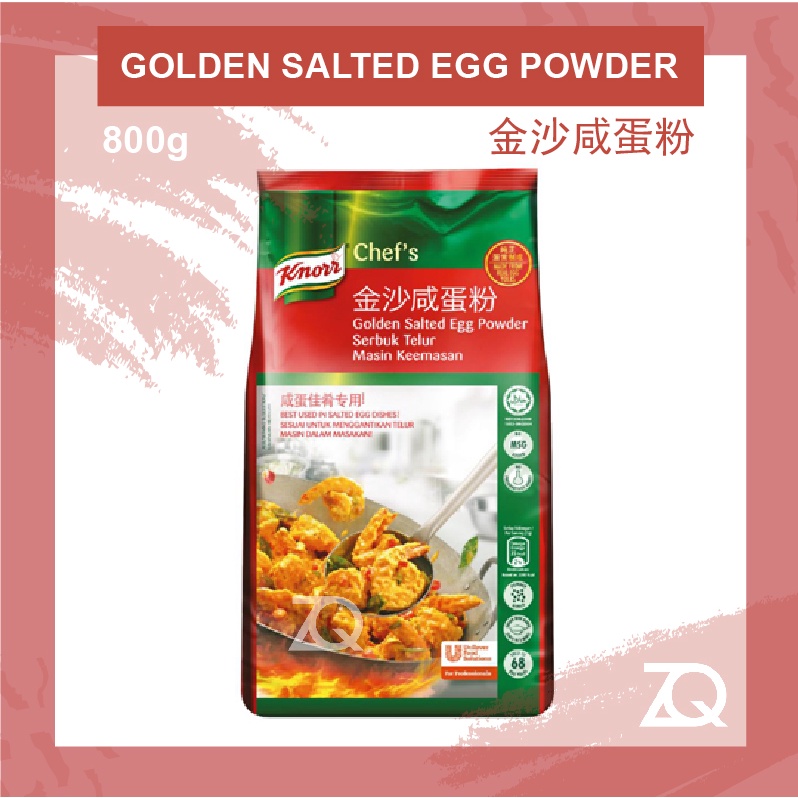 Knorr Golden Salted Egg Powder/Serbuk Telur Masin Keemasan Powder 800g