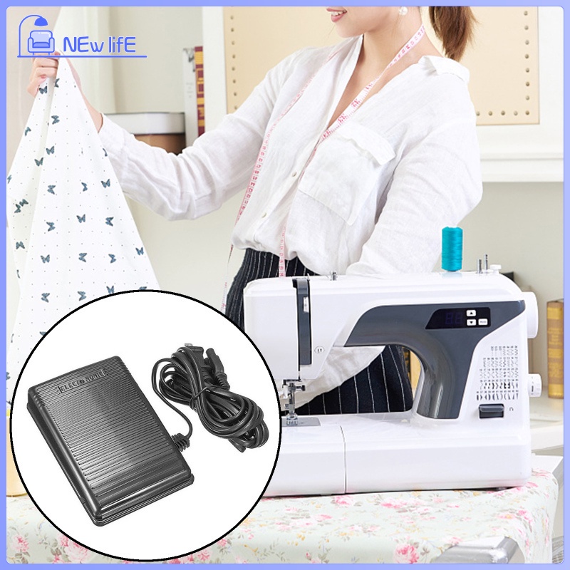 Nonslip Sewing Machine Foot Control Pedal Foot Controlled Switch Pedal