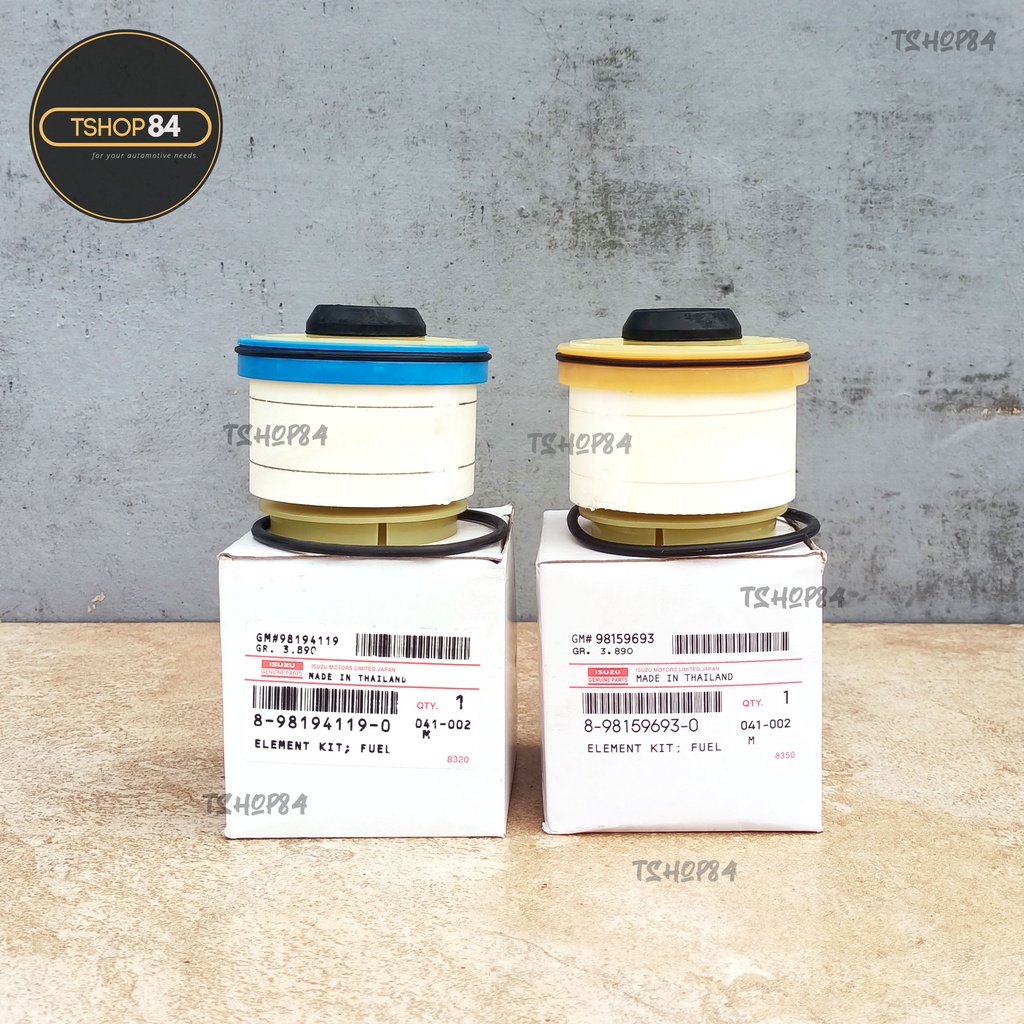 Fuel Filter Isuzu DMAX MUX BUNDLE Upper and Lower 8981596930 8