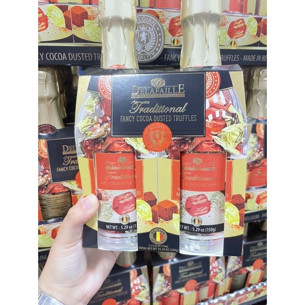 Fancy Cocoa Dusted Truffles Delafaille 350G Shopee Philippines