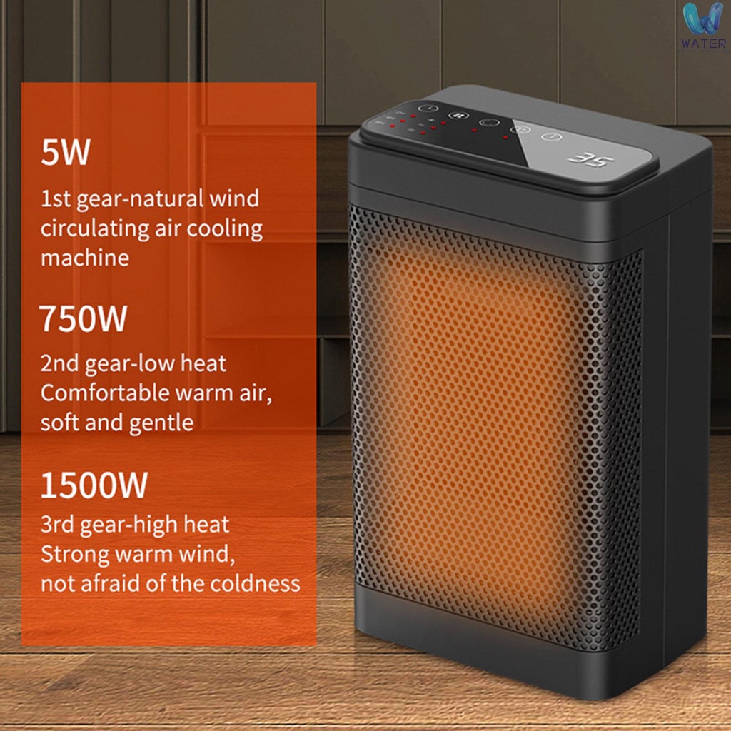 [W_M 2022 NEW] Electric Heater Desktop Mini PTC Heater Household Fast