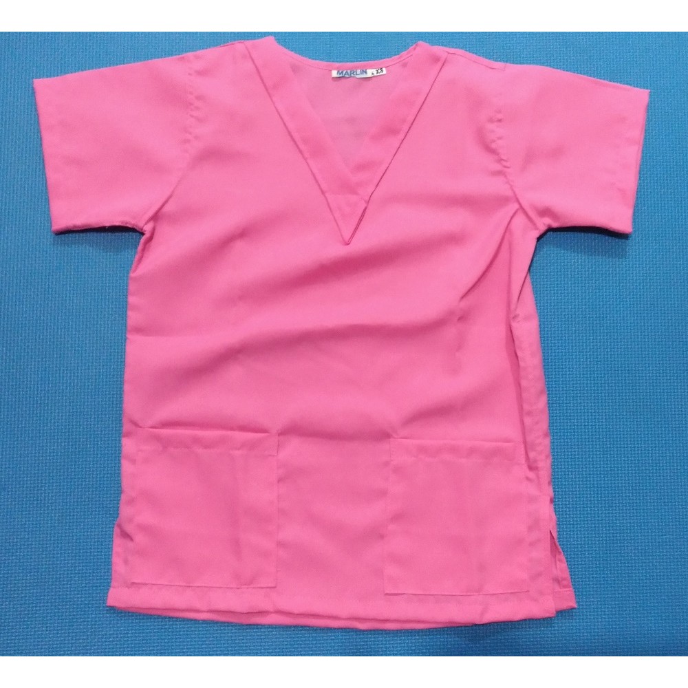 Scrub Suit Set (Pink) [Katrina fabric] Shopee Philippines