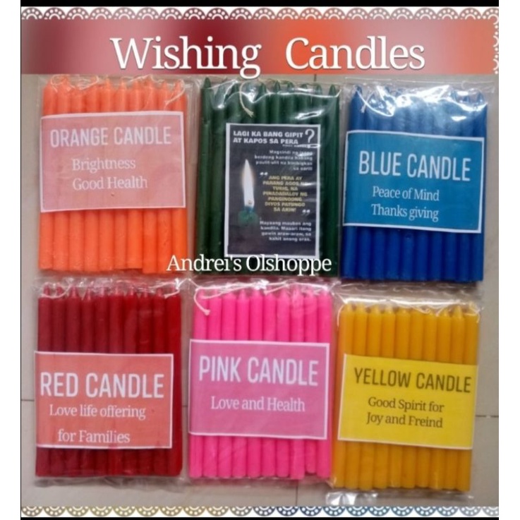 Wishing Candles 3/Candles 10pcs Shopee Philippines