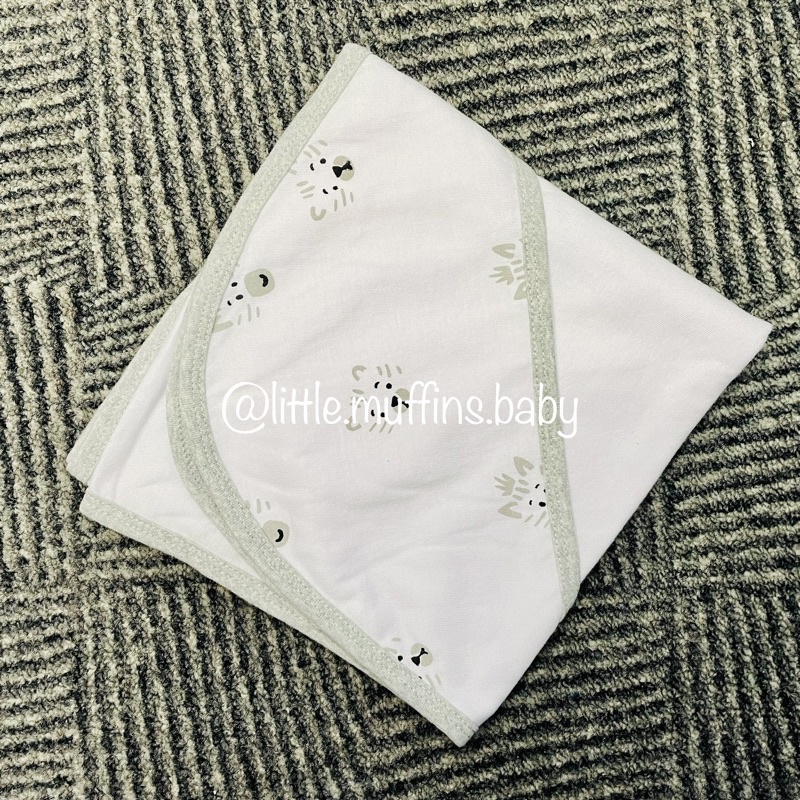 little muffins Cotton Newborn Receiving Blankets 30” by 24” (Baby Wrap