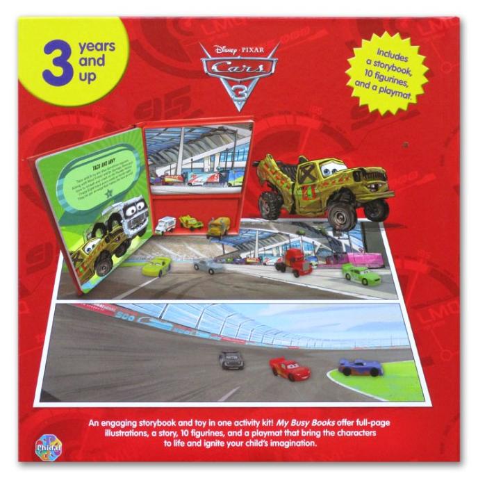 My Busy Book Disney Pixar Cars 3 Includes A Storybook / Child Birthday