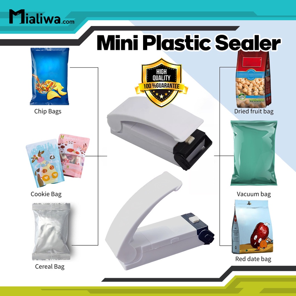 ☜Mini Plastic Sealer Machine, Portable Handheld Heat Sealing Machine
