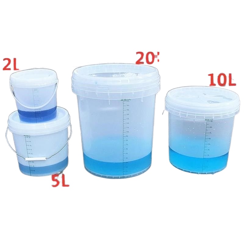 Large capacity 5000ml measuring bucket with lid 20 liters 10 liter