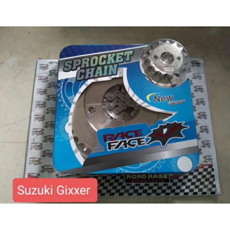 Sprocket set Suzuki gixxer Shopee Philippines