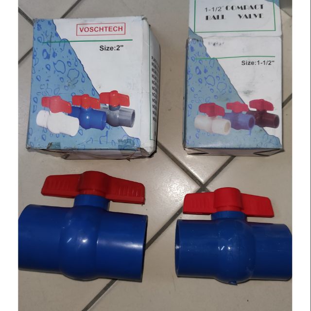 PVC Ball Valve (Gate Valve) 11/2 Or 2 Inch Shopee Philippines