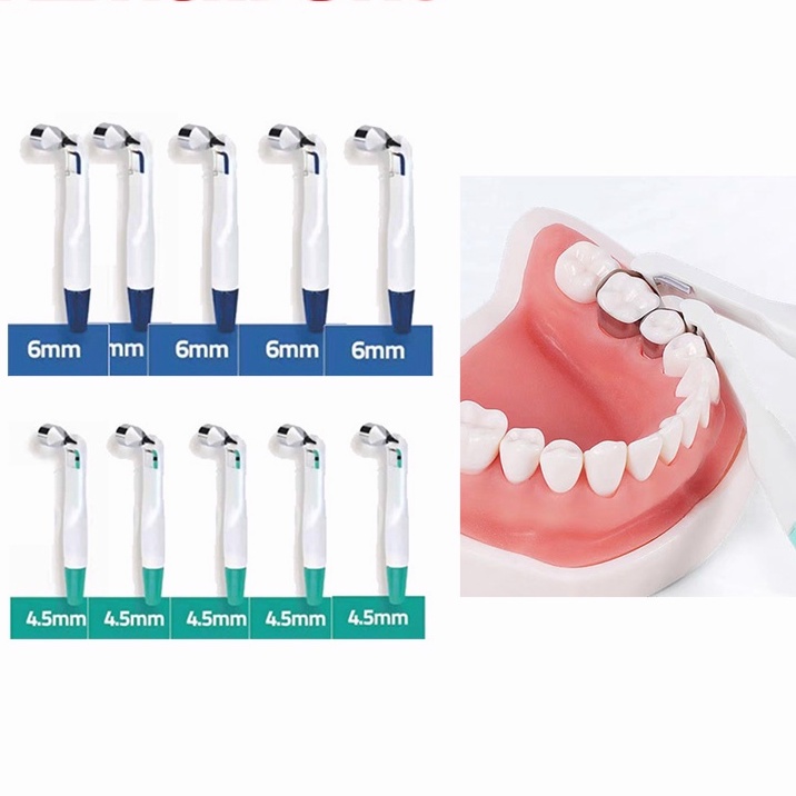 10pcs Dental Sectional Matrix Ring System Roll Type Dental Matrix Tape